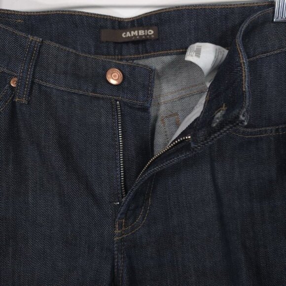 CAMBIO‎ Jeans Women's Size US 12 Norah Super Slim POLAND 🇵🇱MADE 007600 - Picture 9 of 11